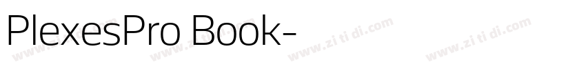 PlexesPro Book字体转换